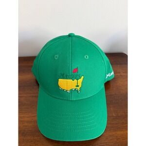 Masters Hat Cap Snap Back Mens Green Golf